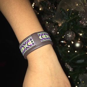 Leather Bracelet, Mexican bracelet